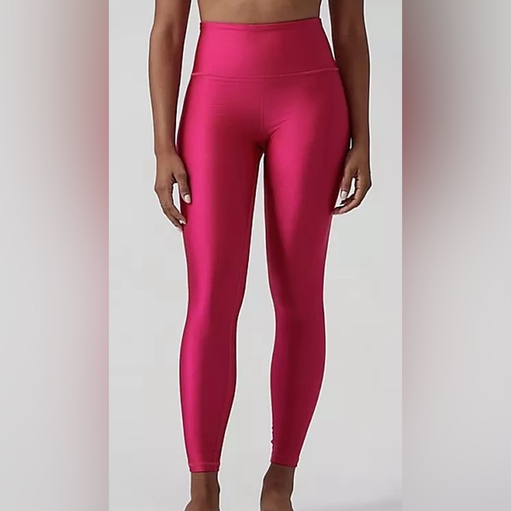 Athleta elation shine tight legging lustre elation (Pink)